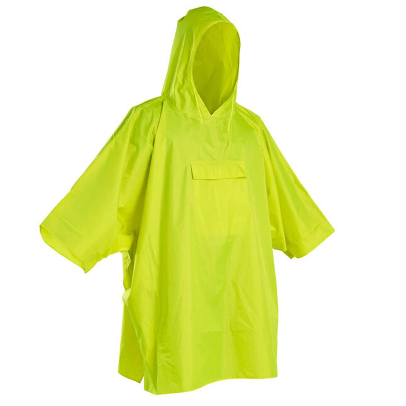 Waterproof Breathable Poncho Rain Ponchos for Women and Men with Drawstring Hood for Adults