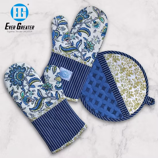 100% Cotton Blank Sublimation Promotion Kitchen Custom Oven Mitts