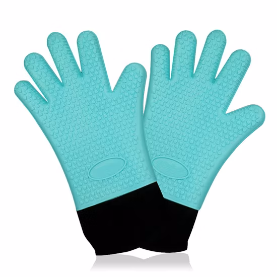 Heat Resistant Silicone Oven Mitts