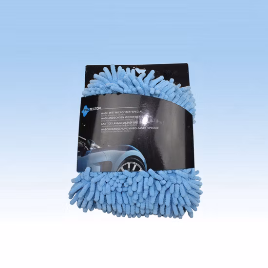 Microfiber Chenille Car Wash Cleaning Mitt Towel Wash Mitt (CN1401)