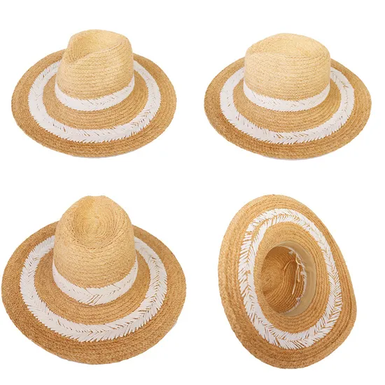 Factory Wholesale Outdoor Sunscreen Summer Spring Wholesale Floppy Straw Hat