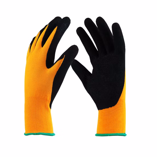 Insulated Coated Sandy Nitrile Soft Winter Work Glove