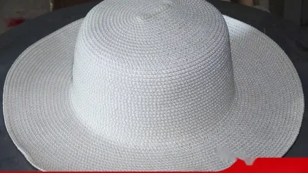 Fine Fsc Paper Braid with Black Suede Panama Hat